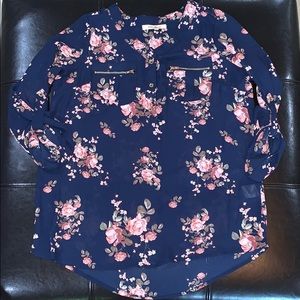 Wishful Park Floral Dress Shirt